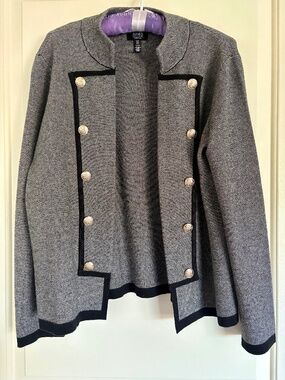 Jones New York Double Breasted Blazer